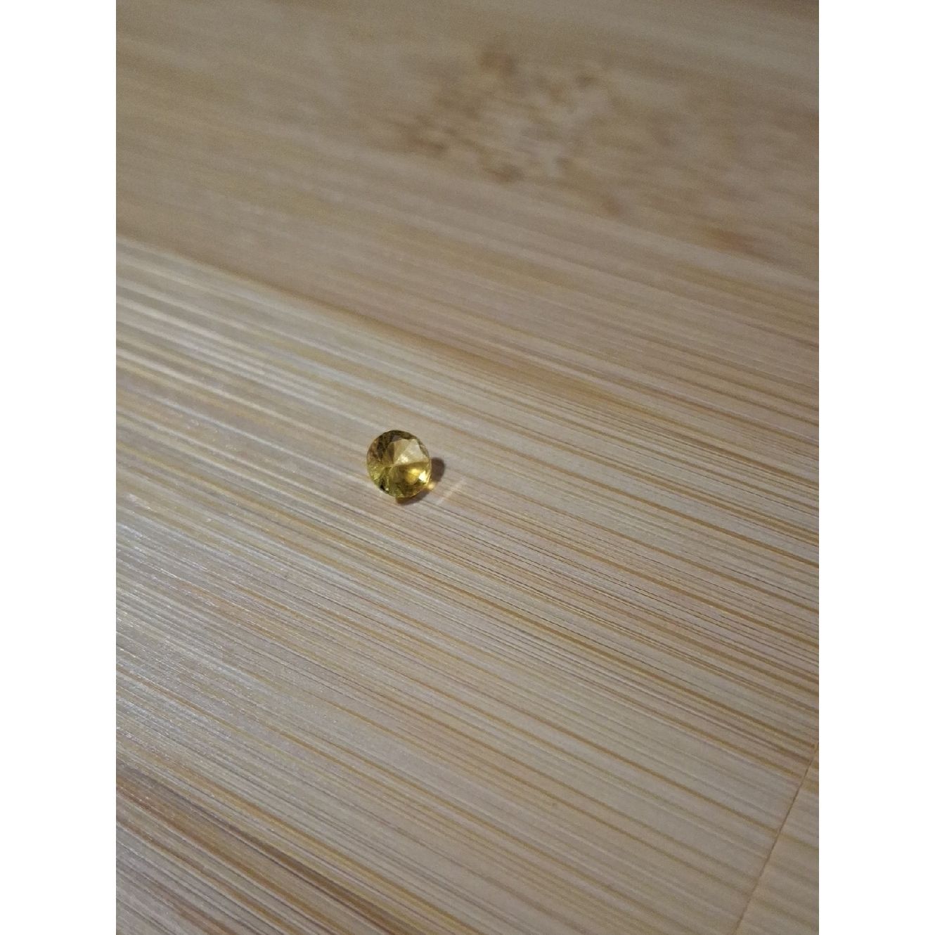 November Topaz Diamond-Shaped Floating Locket Charm